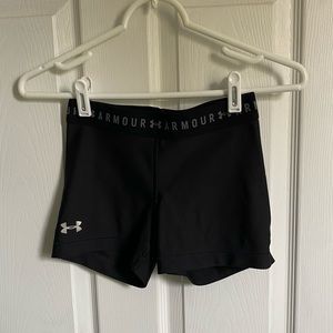 Under armour compression shorts!